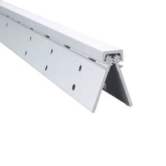 FULL MORTISE HEAVY DUTY GEARED HINGE COMERCIAL GRADE FLUSH MOUNT 83″ ALUMINUM