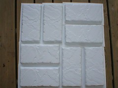 DIY KIT 12 MOLDS & SUPPLIES MAKE 100s OF 6x12x1.5 BRICK PATIO PAVERS FOR PENNIES