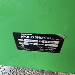 Apollo Sprayers Precision 5 HVLP Turbine Paint Sprayer Pressure Control AC Stand