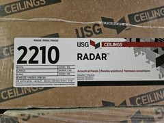 USG ceiling tiles 2×2 white. New in Box. 4000 tiles. 16,000 sq ft total area.