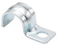 Bridgeport 921-S, 3/4″, 0.27″ Hole, Steel, 1-Hole, EMT Conduit Strap , 1pc