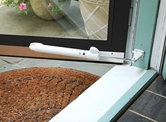 Dual Door Closer System Almond – Heavy-Duty, Touch-Button, Smooth Closing