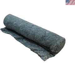 Versatile 100% Recycled Denim Insulation – 16in x 1in x 48in, Easy to Customize