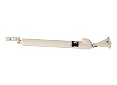 Touch ‘n Hold Smooth Door Closer Almond Standard Duty Touch Button Hold Open