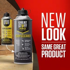 4Pack GREAT STUFF 12oz Insulate Spray Foam Sealant Dispensing Gun & Foam Cleaner