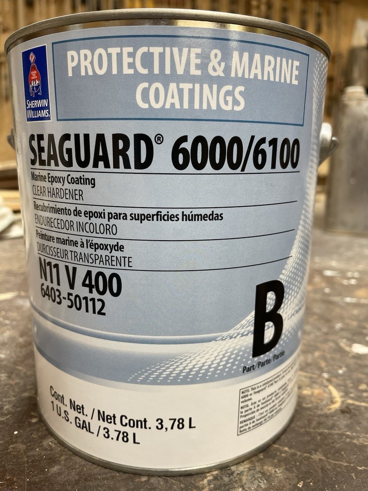 Sherwin Williams Seaguard 6000/6001 Marine Epoxy Clear Hardener Part B/ N11 V400
