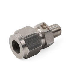1pc Compression Tube Fitting 1/8 PT Male x 10mm OD Tube Stainless Steel