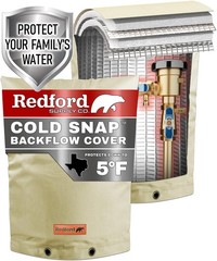 Redford Supply Co. Cold Snap 5F Backflow Preventer Insulation Cover 14W X 18H