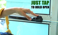 Dual Door Closer System Almond – Heavy-Duty, Touch-Button, Smooth Closing