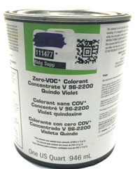 2X PPG Futurity Zero-VOC Colorant Concentrate V 96-2200 – Quindo Violet – 1 Qt.