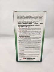 RUST-OLEUM DRY ERASE- WRITABLE/ERASABLE WHITE FINISH 16floz #241140