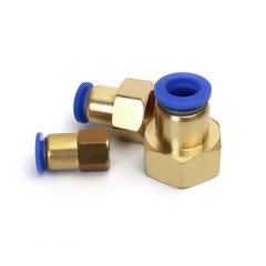 PCF Pneumatic Female Thread Adaptor Pipe Push Straight Quick Connectors Fitting