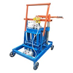 220V Powered Hollow Soil Block Brick Molding Machine 45 times/min 550WX2 Power