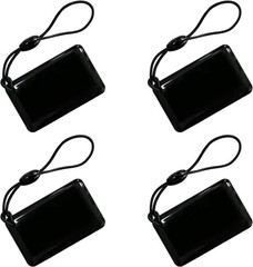 IC Card*4 Pcs for Smart Deadbolt Lock, RFID Key Fob TTLock/Smart Black