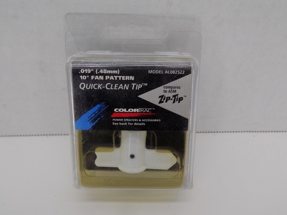 Campbell Hausfeld COLORTRAC QUICK CLEAN SPRAY TIP AL082522 .019″ FAN PATTERN 10″