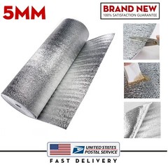 120″x40″ Firewall Sound Deadener Car Roof Heat Shield Insulation Deadening Pad