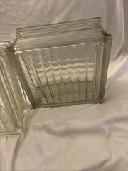 Architectura Vintage Glass Blocks Reclaimed 7 3/4 x 7 3/4 Lined Read