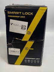 JNZCH Smart Fingerprint Door Lock – Keyless Entry Front Door *NEW Damaged Box*