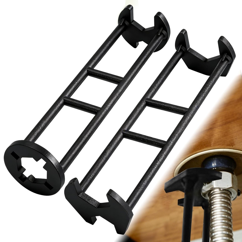 Hgdomg 2PCS Multifunctional Sink Faucet Wrench, Plumbing Tool Kit for Black