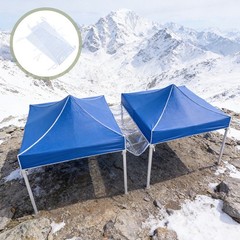 Canopy Rain Gutter: 16.4ftx17.7inch Upgraded Heavy Duty Waterproof Tent