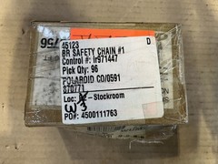 Box of Brass Safety Chain