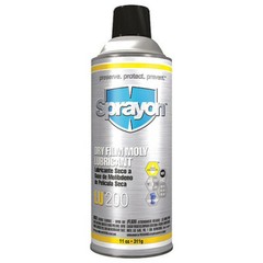 Sprayon Sc0200000 General Purpose Dry Lubricant, Dry Film Moly, H2 No Food