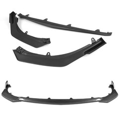 3pcs Front Bumper Lip Spoiler Body Kit for 2025-2027 Toyota Camry LE/XLE Carbon
