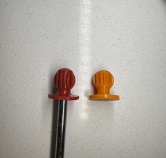 Replacement ball compatible with Zipwall poles