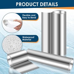 Aluminum Roll Flashing, 40” x 50′ Metal Roofing for Roof and x