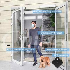 Olidesmart Automatic Swing Door Opener with RFID Sensor for Disabled, Pet Use