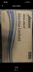 Arrow ASSA ABLOY BM11-XH-26D Mortise Lockset US26D Satin Chrome Grade 1 BHMA