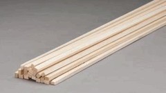Balsa Wood 3/16 X 1/4 X 36in (10) – Quantity is Listed in Parenthesis in…