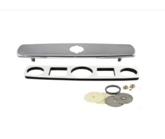 Sloan 8” Trim and Cover Plate ETF510A ,Chrome, Single Hole For Sloan Optima