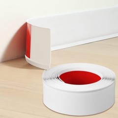 Lifronkit Self Adhesive Flexible Molding Trim – White (4″x 40ft) Brand New!!