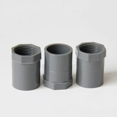 PVC Female Threaded Socket Coupling Straight Connector Pipe Fitting 20mm-110mm