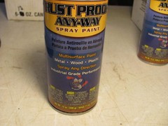 6 12oz.cans of spray paint. Aervoe Rust Proof paint Brown for metal,wood,plastic