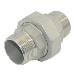 1-1/4″ NPT male Straight Union Split Coupling Pipe Fitting stainless steel 304
