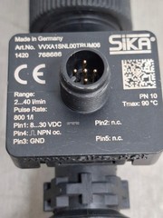 Sika flow sensor VVXA1SNL00TRUM06 flow sensor PN 10 2-40l/min sensor