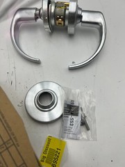 Schlage Cylindrical Lever Storeroom Lock ND80BD SPA 626 1 3/4 Dr Silver