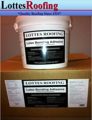 1- 4 gal Latex ROOFING Bonding Glue Adhesive