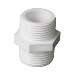PVC Nipple Male Threaded Socket Adapter Straight Connector Pipe Fitting 20-63mm