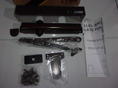 LYNN HARDWARE Heavy Duty Commercial Door Closer, DC8016-BC-DA-Duro Bronze