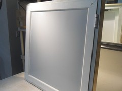 Food Truck Concession Window with Awning Drag Hook 36x36x3.15 Inch