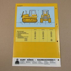 Brochure Liebherr PR 722 Litronic Bulldozer Technical Description 1990