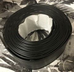 ➿ Roppe 4 In. x 20 Ft. Roll Vinyl Self-Stick Wall Cove Base HC40C53S184
