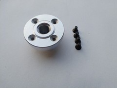 6″ Double-Sided Diamond Saw Blade + 5/8-11 Flush Mount Flange Adapter Grinder