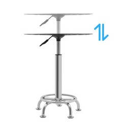 Spray Paint Rack Stable Rotating Paint Holder Lifting Spray Painting Table 80kg