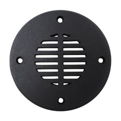 JSP Manufacturing Floor Drain and Vent Cover – Black, 2-1/2″ (1) Black