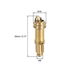 uxcell Pop Up Bolt Basin Bath Sink Drain Waste 39-48mm,1 Pack, Brass Tone