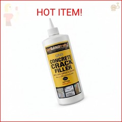 ConSandtrate Concrete Crack Filler – Gray – 3 lb. (Single Bottle) – Polymer Base